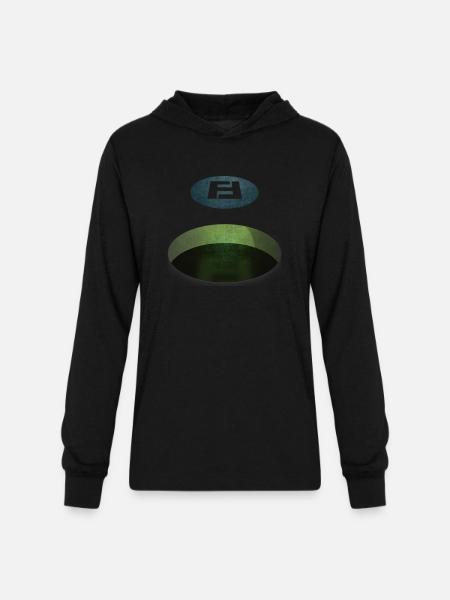 HF5 Hazard - Unisex Long Sleeve Hoodie Shirt - black