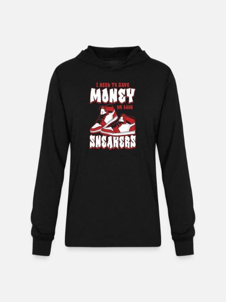 Sneaker Collector - Unisex Long Sleeve Hoodie Shirt - black
