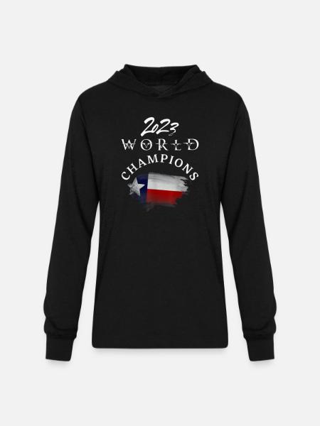 2023 world champions - Unisex Long Sleeve Hoodie Shirt - black