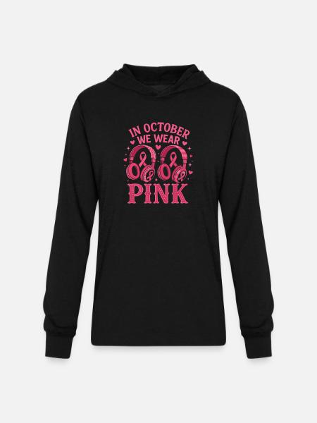 911 Dispatcher Awareness Tee - Unisex Long Sleeve Hoodie Shirt - black