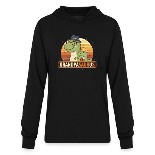 GrandpaSaurus Sunset Duo - Unisex Long Sleeve Hoodie Shirt