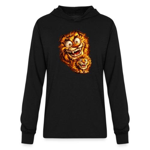 Crazy Double Lion Streetwear - Unisex Long Sleeve Hoodie Shirt