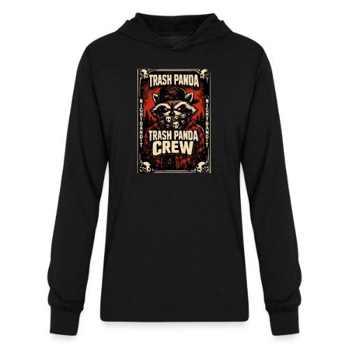 Midnight Forager Raccoon Mushroom Hunter - Unisex Long Sleeve Hoodie Shirt