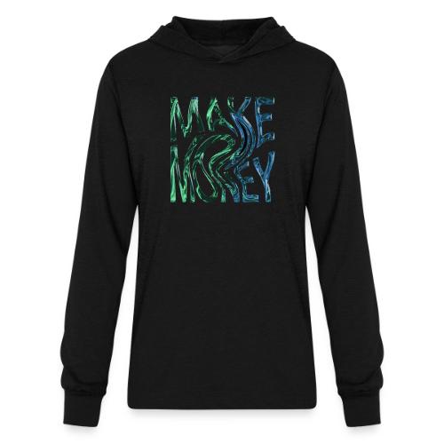 Make Money Neon 3D - Unisex Long Sleeve Hoodie Shirt