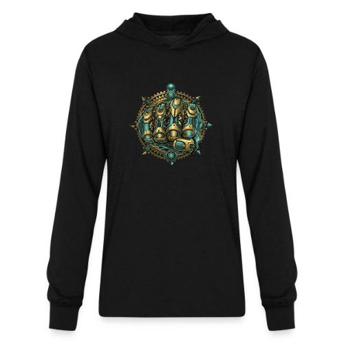 Cyberpunk Power Robot Hand - Unisex Long Sleeve Hoodie Shirt