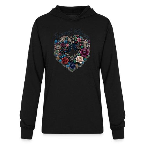 Eternal Bloom Embrace T-Shirt - Unisex Long Sleeve Hoodie Shirt