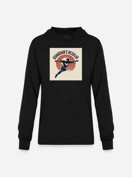 Guardians Resolve - Unisex Long Sleeve Hoodie Shirt - black