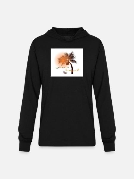 page 6 - Unisex Long Sleeve Hoodie Shirt - black
