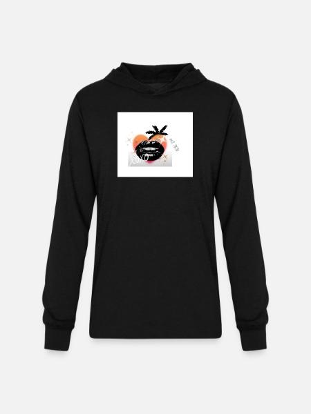 page 5 - Unisex Long Sleeve Hoodie Shirt - black