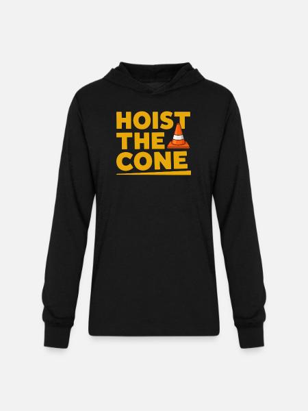 Hoist The Cone - Unisex Long Sleeve Hoodie Shirt - black