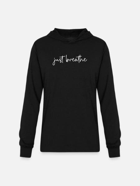 Let That Stuff Go - Unisex Long Sleeve Hoodie Shirt - black