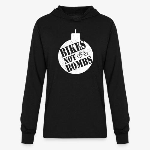 Bikes Not Bombs - Unisex Long Sleeve Hoodie Shirt