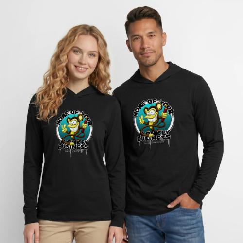 no monkey busin - Unisex Long Sleeve Hoodie Shirt