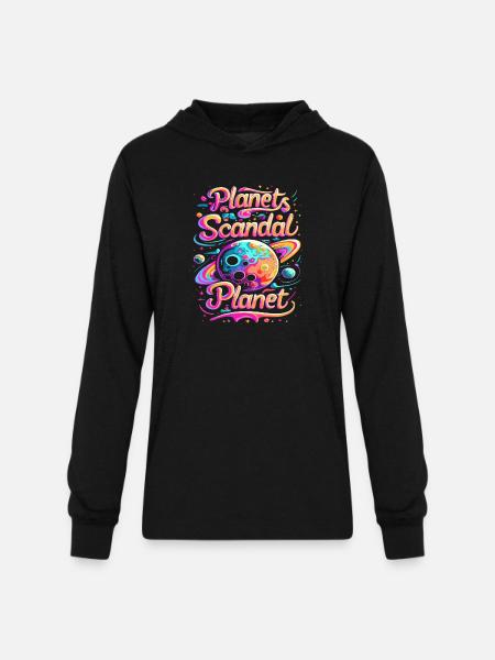 Scandal Planet - Unisex Long Sleeve Hoodie Shirt - black