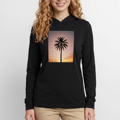 palm peace - Unisex Long Sleeve Hoodie Shirt