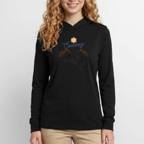 Wild West Cowboy Ride - Unisex Long Sleeve Hoodie Shirt