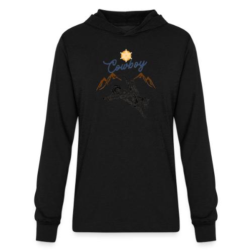 Wild West Cowboy Ride - Unisex Long Sleeve Hoodie Shirt