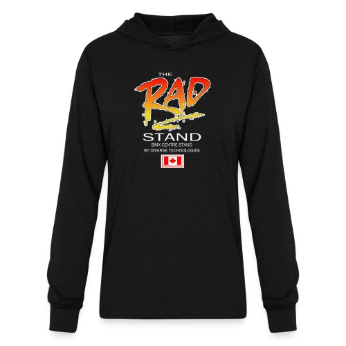 The RAD Stand - Old School BMX Centre Stand - Unisex Long Sleeve Hoodie Shirt