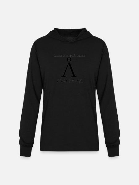 Stargate SG1 - There Is No Place Like Earth - Unisex Long Sleeve Hoodie Shirt - black