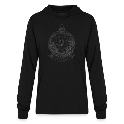 Festive Snowman T-Shirt - Unisex Long Sleeve Hoodie Shirt