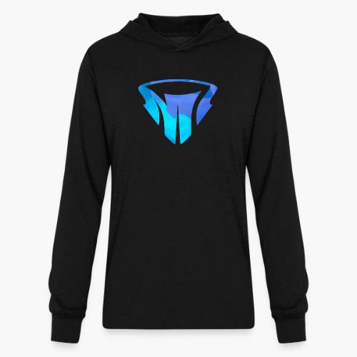 Blue Logo - Unisex Long Sleeve Hoodie Shirt