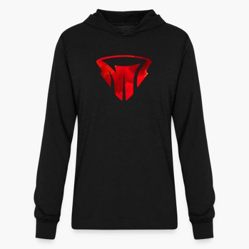 Red Logo - Unisex Long Sleeve Hoodie Shirt