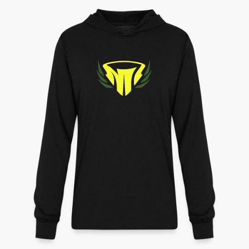 Logo (Lime Green) - Unisex Long Sleeve Hoodie Shirt