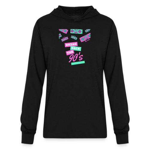 Bring Back The 90s Nostalgia Design| Retro 90s Art - Unisex Long Sleeve Hoodie Shirt