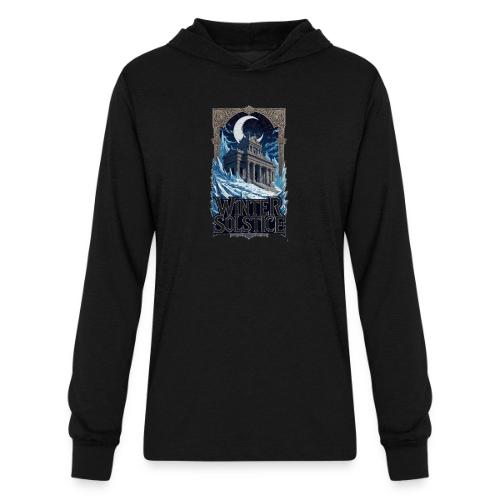 Winter Solstice Temple T-Shirt - Unisex Long Sleeve Hoodie Shirt