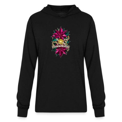 Queen of the Solstice Poinsettia T-Shirt - Unisex Long Sleeve Hoodie Shirt