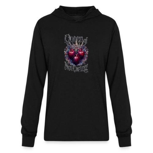 Queen of Not Caring T-Shirt - Unisex Long Sleeve Hoodie Shirt