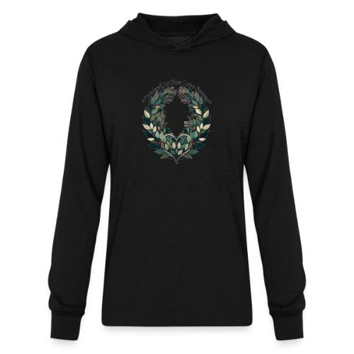 Crowned by Your Love Forever Laurel Wreath T-Shirt - Unisex Long Sleeve Hoodie Shirt