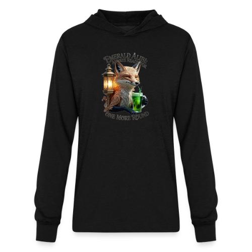 Emerald Alibi Fox Graphic Tee - Unisex Long Sleeve Hoodie Shirt