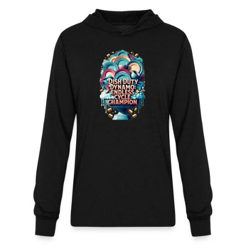 Dish Duty Dynamo T Shirt, Endless Cycle Champion - Unisex Long Sleeve Hoodie Shirt
