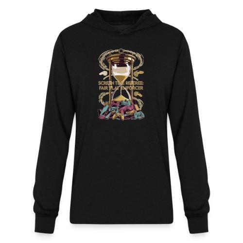 Screen Time Referee T Shirt, Fair Play Enforcer - Unisex Long Sleeve Hoodie Shirt