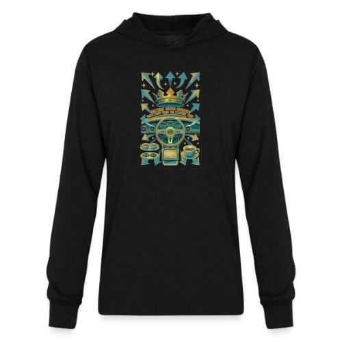 Backseat Driver T Shirt, Funny Dad Gift - Unisex Long Sleeve Hoodie Shirt