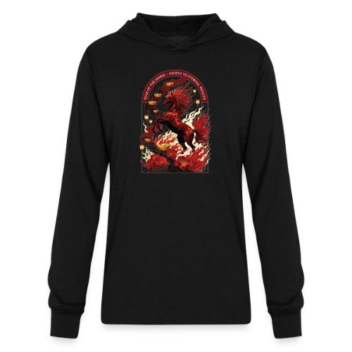 Year of the Horse Rise T Shirt,Lunar New Year Gift - Unisex Long Sleeve Hoodie Shirt