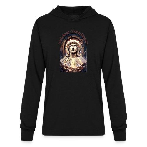 Easter He Is Risen Face of Christ T Shirt, Gift - Unisex Long Sleeve Hoodie Shirt