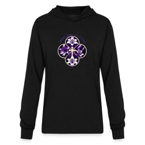 Easter Eternal Bloom Lily Crown T Shirt, Gift - Unisex Long Sleeve Hoodie Shirt