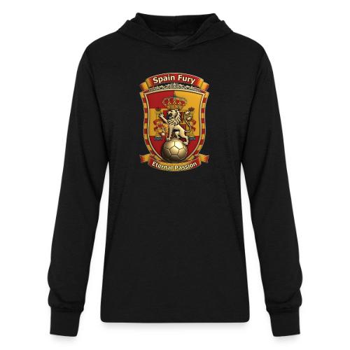 Spain Lion Fury T-Shirt, Spanish Crest Gift - Unisex Long Sleeve Hoodie Shirt