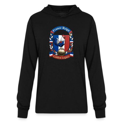 France Rooster Reign T-Shirt, Tricolore Pride Gift - Unisex Long Sleeve Hoodie Shirt