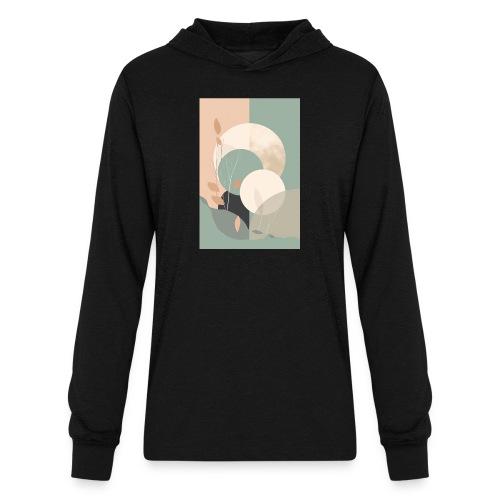 Day to Night in the Garden - Unisex Long Sleeve Hoodie Shirt