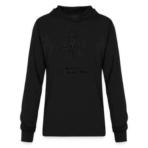 My New Year Resolution Is 1080p T-Shirt - Unisex Long Sleeve Hoodie Shirt