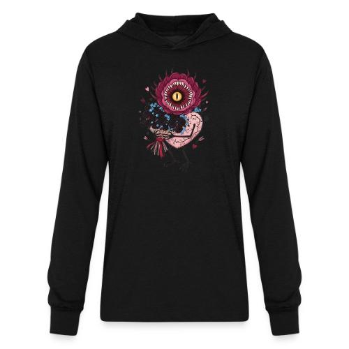 Gothic Valentine Eldritch Bloom – Dark Rom - Unisex Long Sleeve Hoodie Shirt