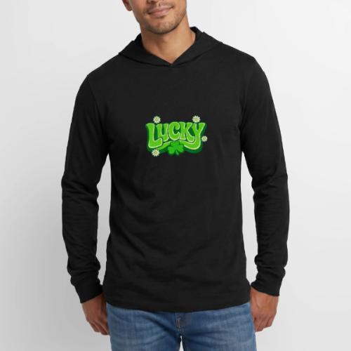 Lucky 70s Retro T-Shirt - Unisex Long Sleeve Hoodie Shirt