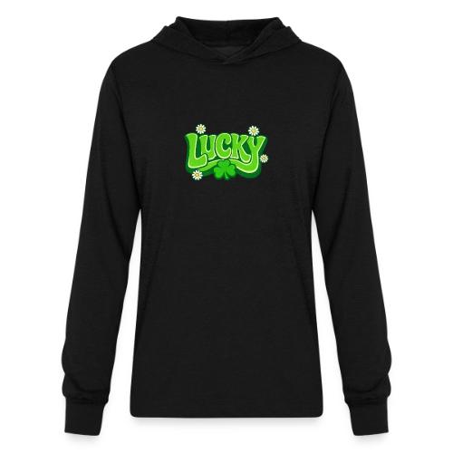 Lucky 70s Retro T-Shirt - Unisex Long Sleeve Hoodie Shirt