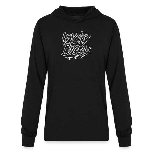 Loyalty Boards White Font With Board - Unisex Long Sleeve Hoodie Shirt