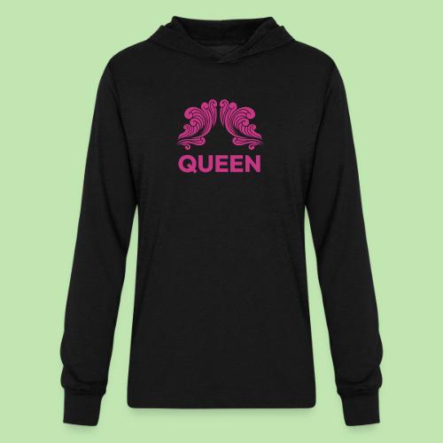 Queenlisse™ Signature Crown T-Shirt – Elegant - Unisex Long Sleeve Hoodie Shirt