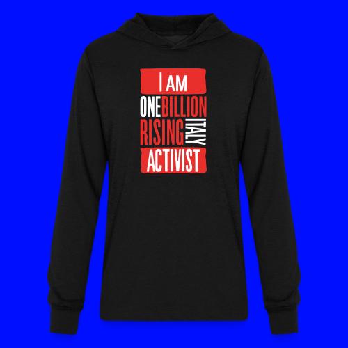 One Billion Rising Italy - Unisex Long Sleeve Hoodie Shirt