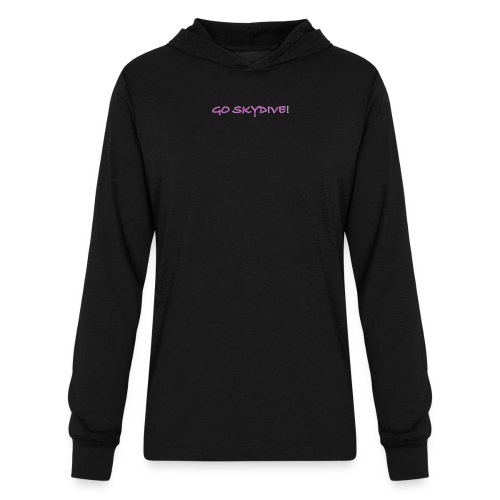Go Skydive T-shirt/BookSkydive - Unisex Long Sleeve Hoodie Shirt